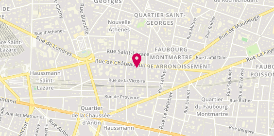 Plan de Gallika, 37 Rue de Châteaudun, 75009 Paris