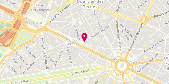 Plan de Nat'elle, 2 Rue des Acacias, 75017 Paris