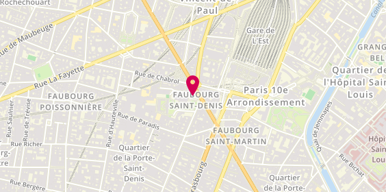 Plan de Kebap Haus, 109 Rue du Faubourg Saint-Denis, 75010 Paris