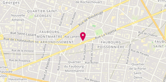 Plan de Savcad, 65 Rue la Fayette, 75009 Paris