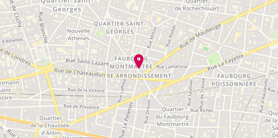 Plan de El Chingon, 66 Rue du Faubourg Montmartre, 75009 Paris
