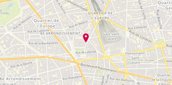Plan de Green Is Better, 5 Rue Vienne, 75008 Paris