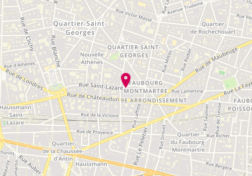 Plan de Sysh, 13 Rue Saint Lazare, 75009 Paris