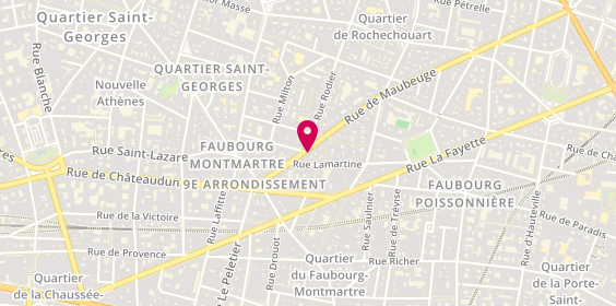 Plan de KEBAB MBH Iris, 16 Rue de Maubeuge, 75009 Paris