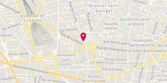 Plan de Lémoni Café, 5 Rue de Clichy, 75009 Paris