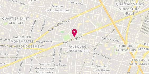 Plan de Maison de Bibimbap, 83Bis Rue la Fayette, 75009 Paris