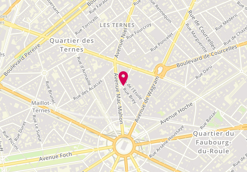 Plan de Pad-Thaï, 11 Rue de Montenotte, 75017 Paris