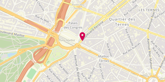Plan de Mcdonald's, Porte Maillot
277 Boulevard Pereire, 75017 Paris