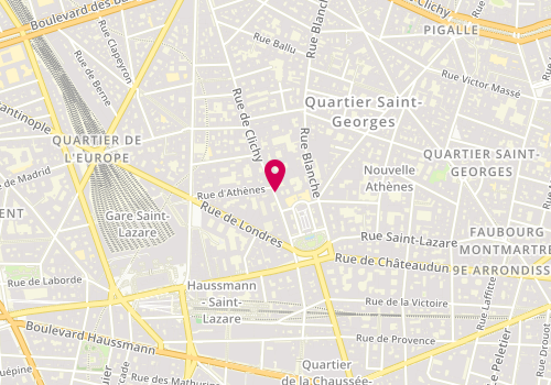 Plan de Soyum, 12 Rue de Clichy, 75009 Paris