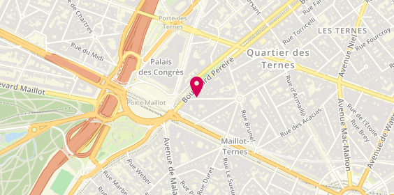 Plan de Swadee, 20 Rue du Débarcadère, 75017 Paris