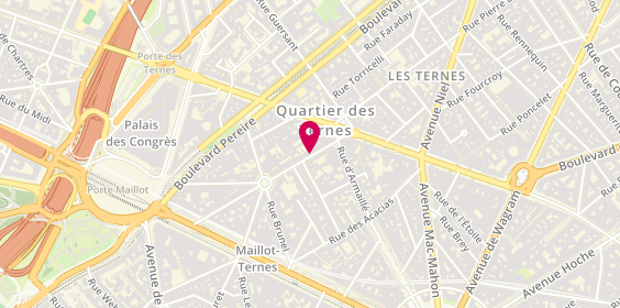 Plan de Mon Petit Poulet, 10 Rue Saint-Ferdinand, 75017 Paris