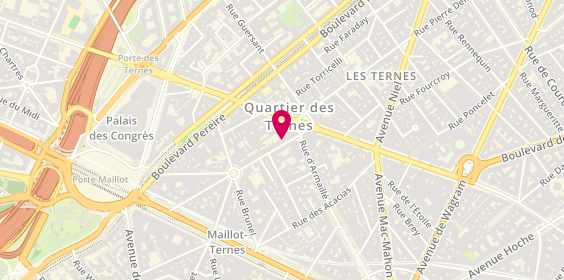 Plan de Amalfitana, 8 Rue Saint-Ferdinand, 75017 Paris