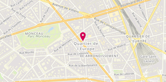 Plan de Gustave, 72 Boulevard Malesherbes, 75008 Paris