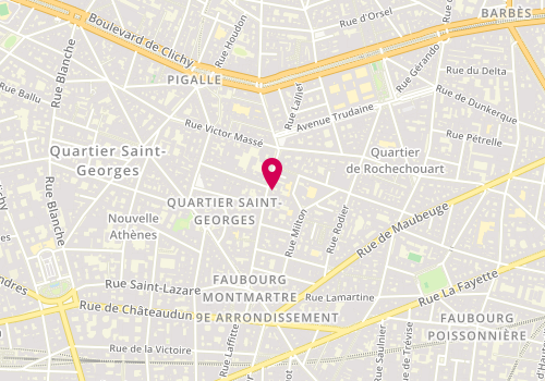 Plan de Rose Bakery, 46 Rue des Martyrs, 75009 Paris