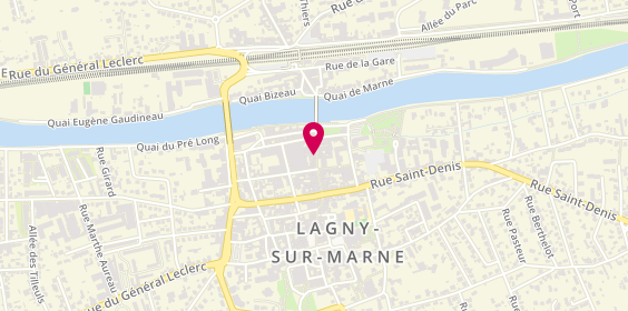 Plan de Aux Bonnes Grillades, 20 Rue du Chemin de Fer, 77400 Lagny-sur-Marne