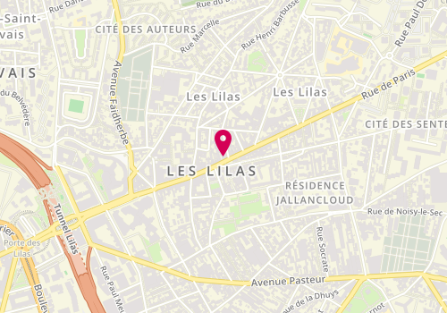 Plan de Macdonald's, 133 Rue de Paris, 93260 Les Lilas