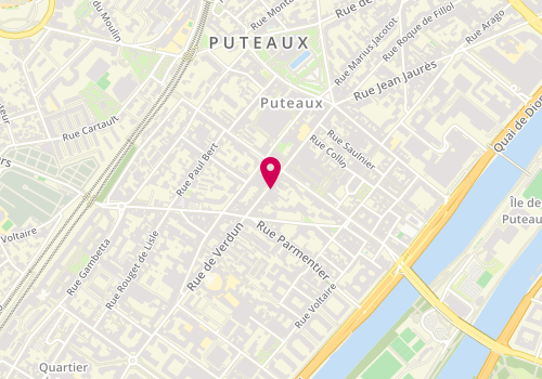 Plan de Pizza Hut, 143 Rue Jean Jaurès, 92800 Puteaux