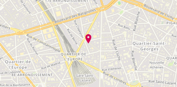 Plan de La Puttanesca, 11 Rue de Moscou, 75008 Paris