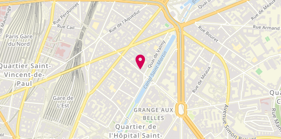 Plan de Labranda, 18 Rue Louis Blanc, 75010 Paris