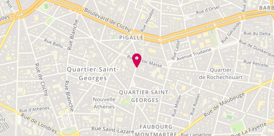 Plan de Clasico Argentino Pigalle, 22 Rue Henry Monnier, 75009 Paris