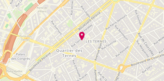 Plan de Domino's Pizza, 8 Rue Lebon, 75017 Paris