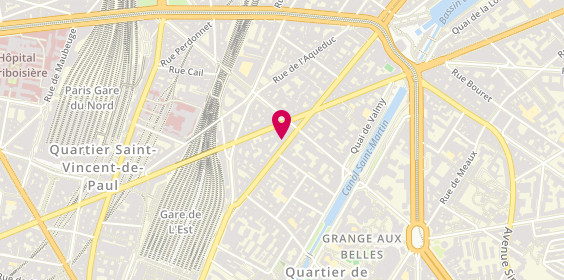 Plan de Fujinomiya, 213 Rue Faubourg Saint Martin, 75010 Paris