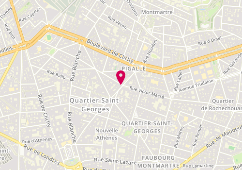 Plan de Maison Lautrec, 63 Rue Jean-Baptiste Pigalle, 75009 Paris