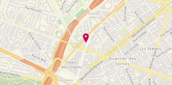 Plan de Le Gourmet, 48 Boulevard Gouvion Saint Cyr, 75017 Paris