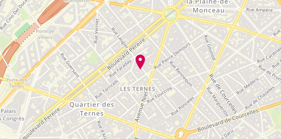 Plan de NEMESIS - le Four Libanais, 37 Rue Laugier, 75017 Paris