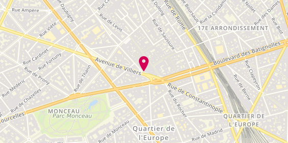 Plan de Big Fernand, 12 avenue de Villiers, 75017 Paris