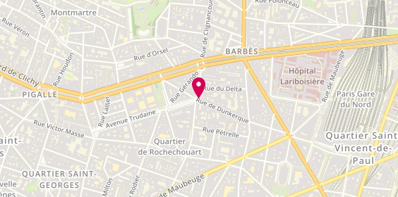 Plan de Deli By Melt, 76 Rue Marguerite de Rochechouart, 75009 Paris