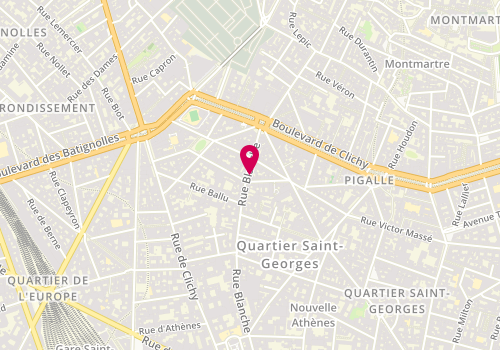 Plan de Moodiz - Traiteur Evenementiel, 82 Rue Blanche, 75009 Paris