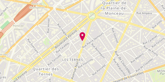 Plan de Chez Simon, 73Bis Avenue Niel, 75017 Paris