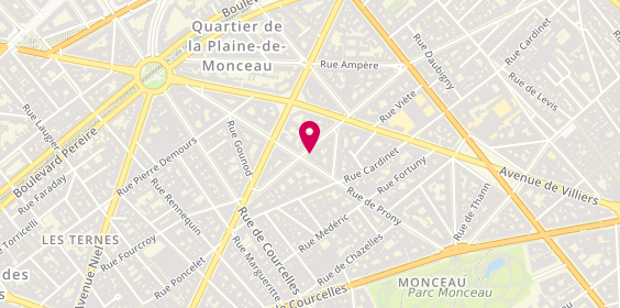 Plan de Cojean, 87 Rue Jouffroy d'Abbans, 75017 Paris