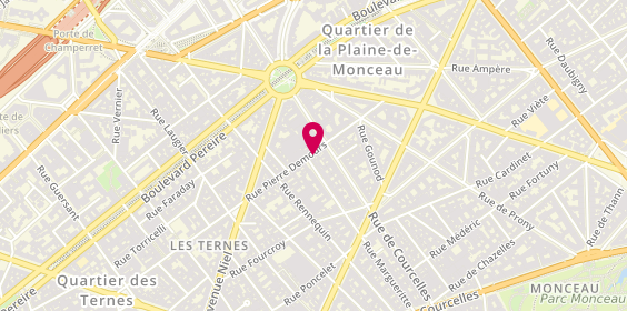Plan de Encore, 86 Rue Pierre Demours, 75017 Paris
