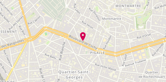 Plan de Dounia Food, 56 Boulevard de Clichy, 75018 Paris