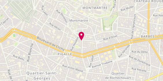 Plan de Mina, 85 Rue Martyrs, 75018 Paris