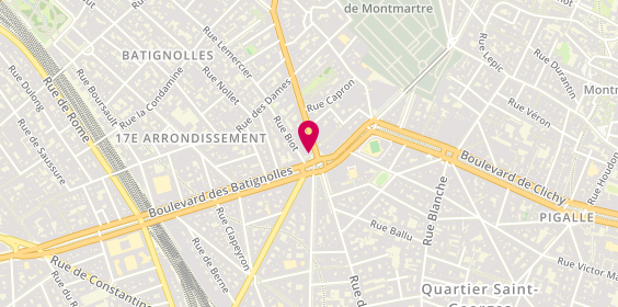 Plan de Quick, 11 Place Clichy, 75017 Paris