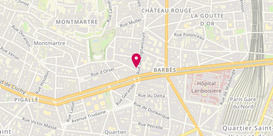 Plan de Barbes Mode Foods, 5 Rue Clignancourt, 75018 Paris