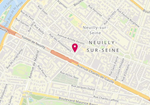 Plan de Tommasino, 3 Rue des Huissiers, 92200 Neuilly-sur-Seine
