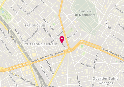Plan de Rani Chandra, 11 Rue Biot, 75017 Paris