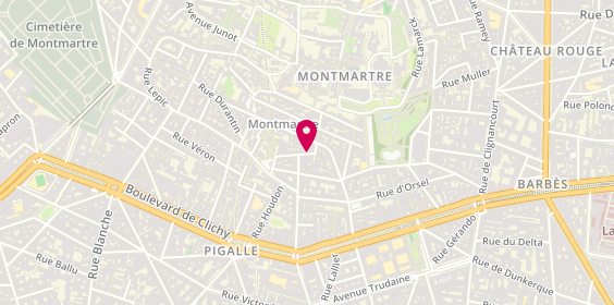 Plan de Koff, 15 Rue la Vieuville, 75018 Paris