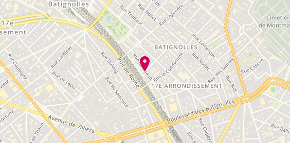 Plan de Autour d'Un Fromage, 45 Rue Boursault, 75017 Paris