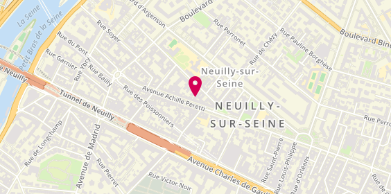 Plan de Régalasie, 2 Rue Garnier et 7 Rue du Chateau, 92200 Neuilly-sur-Seine
