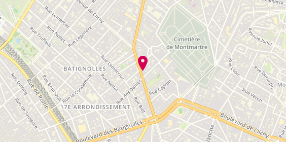 Plan de Anas, 42 Avenue de Clichy, 75018 Paris