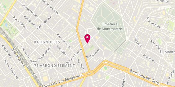 Plan de Wassana, 10 Rue Ganneron, 75018 Paris