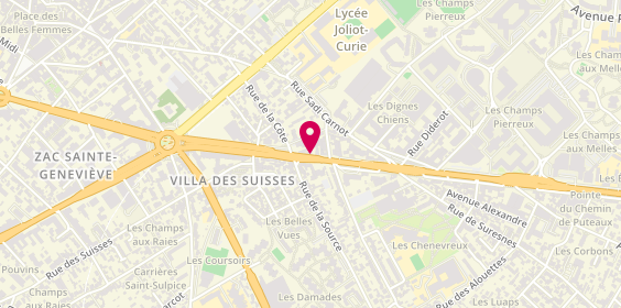 Plan de G la Dalle, 77 avenue Georges Clemenceau, 92000 Nanterre