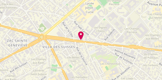 Plan de Fast, 77 avenue Georges Clemenceau, 92000 Nanterre