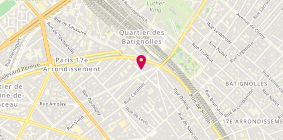 Plan de Le Pop's, 94 Rue de Saussure, 75017 Paris