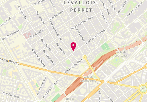 Plan de Chez Louise, 31 Rue Louise Michel, 92300 Levallois-Perret